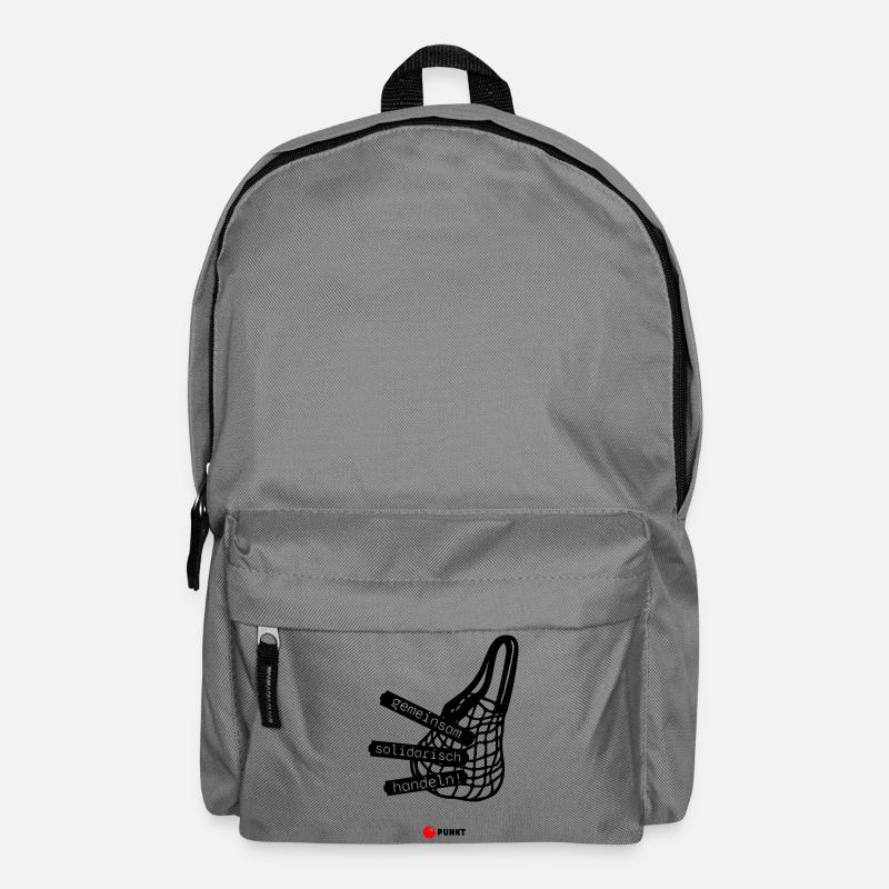 PUNKT Solishirt - Rucksack - Mittelgrau