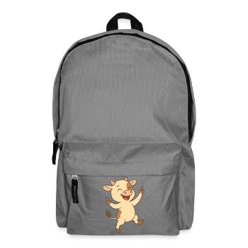 Happy calf - Backpack - elephant grey - Front