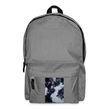 Les grands nuages silhouettes du ciel - Sac à dos - gris éléphant - Devant