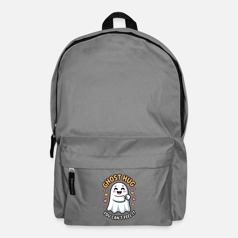 Sérieux Ghost Câlin Expression de la Joie - Sac à dos - gris éléphant
