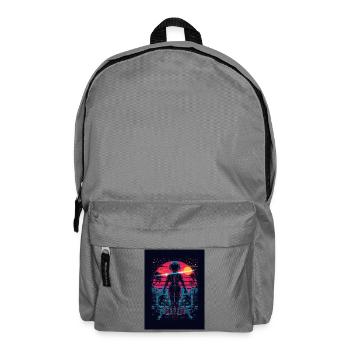 Astronaut Neon Sunset - Backpack - elephant grey - Front