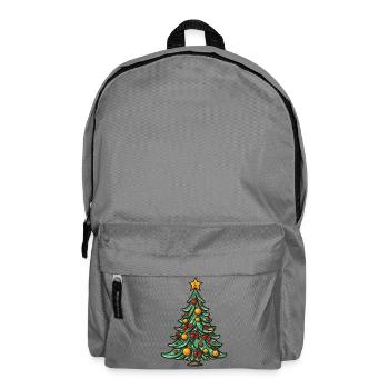 Sapin de Noël Noël - Sac à dos - gris éléphant - Devant