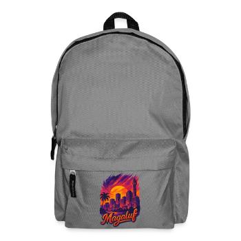Magaluf Mallorca Malle Holiday Sun Gift - Backpack - elephant grey - Front
