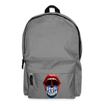 Pop Art de la Langue de Paris - Sac à dos - gris éléphant - Devant