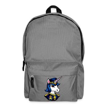 Licorne de la Police - Sac à dos - gris éléphant - Devant