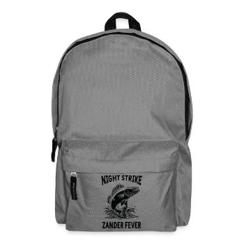 Fishing Sandre River Night Strike - Backpack - elephant grey - Front