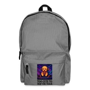 DJ Maltipoo : Trop mignon pour passer la piste - Neon Art - Sac à dos - gris éléphant - Devant