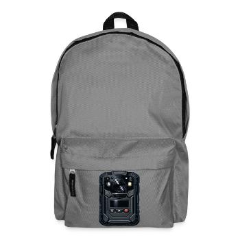 Robuste Action Cam-Illustration - Rucksack - Mittelgrau - Vorne