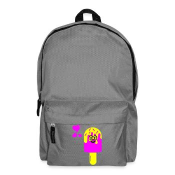 Eis Eiscreme - Rucksack - Mittelgrau - Vorne