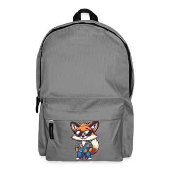 Fox Comic Holiday - Sac à dos - gris éléphant - Devant
