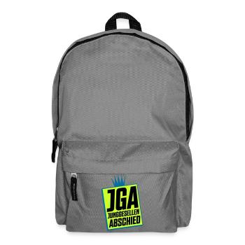 Junggesellenabschied JGA Neon Design - Rucksack - Mittelgrau - Vorne