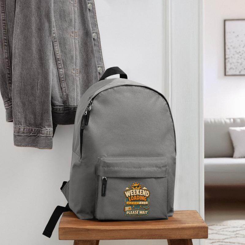 Weekend Loading Please Wait Backpack
