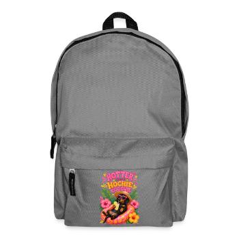 Ambiances de plage de teckels tropicaux - Sac à dos - gris éléphant - Devant