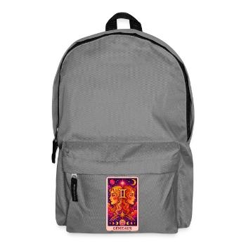 Tarot Gémeaux - Sac à dos - gris éléphant - Devant