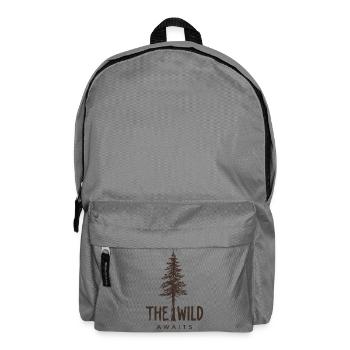 Hiking - The Wild Awaits - Backpack - elephant grey - Front