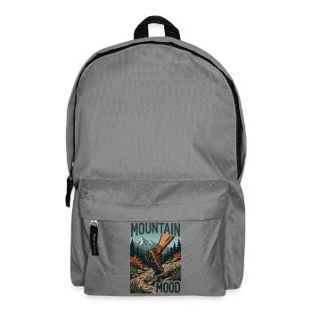 Hiking - Outdoor Adventure - Mountain Mood - Backpack - elephant grey - Front