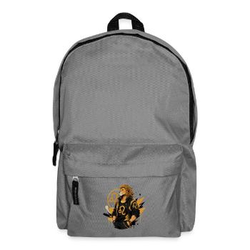Leo Man – Astrology Gift - Backpack - elephant grey - Front