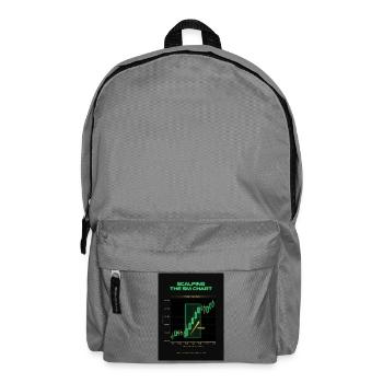 Neon 5M Scalping Chart - Backpack - elephant grey - Front