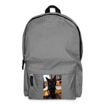 Nachtkater Blick - Sac à dos - gris éléphant - Devant