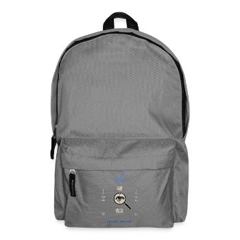 Over Analyzer Magnified Eye - Backpack - elephant grey - Front