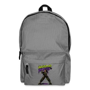 Underground Princess Neon Punk - Backpack - elephant grey - Front