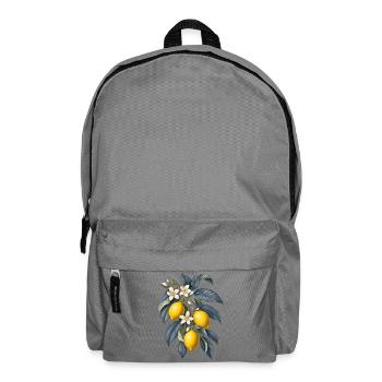 Zitrone - Rucksack - Mittelgrau - Vorne