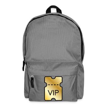 VIP-Gold-Ticket - Rucksack - Mittelgrau - Vorne