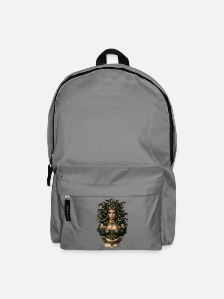 Medusa Krone der Schlangen - Rucksack - Mittelgrau
