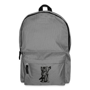 Niedlich aber laut! - Rucksack - Mittelgrau - Vorne