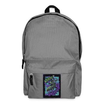 Metaphysik des Aals - Werdet ungreifbar - Rucksack - Mittelgrau - Vorne