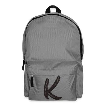 K - Rucksack - Mittelgrau - Vorne