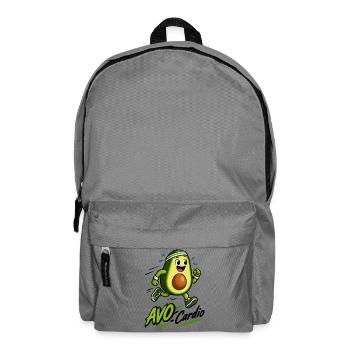 Avocado Fitnessläufer - Rucksack - Mittelgrau - Vorne