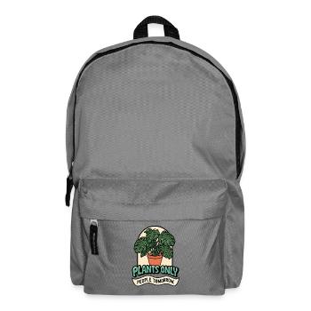Monstera TODAY! - Rucksack - Mittelgrau - Vorne