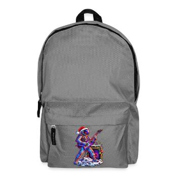 KOSMISCHER ROCKER | Santas lautester Helfer - Rucksack - Mittelgrau - Vorne