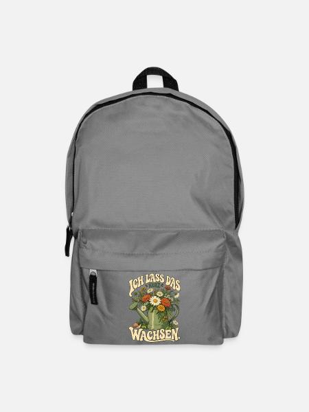 Garten – Ich lass das kurz wachsen - Rucksack - Mittelgrau