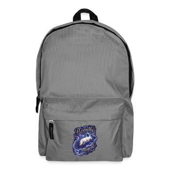 Magische Siamkatze Kosmischer Mystiker - Rucksack - Mittelgrau - Vorne