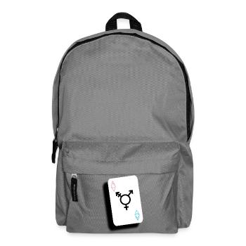 Ace of Trans - Rucksack - Mittelgrau - Vorne