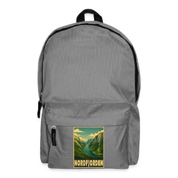 Nordfjorden Fjord Norwegen - Rucksack - Mittelgrau - Vorne