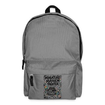 Miniaturen bemalen – Miniature Mayhem Painter - Rucksack - Mittelgrau - Vorne