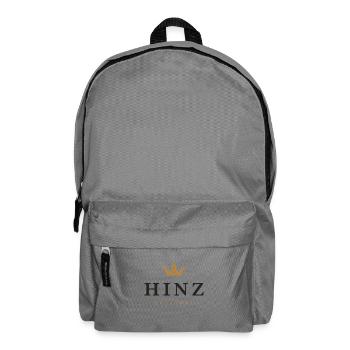 Hinz Original Familienlogo - Rucksack - Mittelgrau - Vorne
