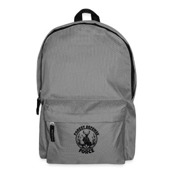 Hirschbulle Mitglied des Wald und Dschungel Schutz - Rucksack - Mittelgrau - Vorne