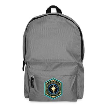 Kartenstern Kompass Patch - Rucksack - Mittelgrau - Vorne