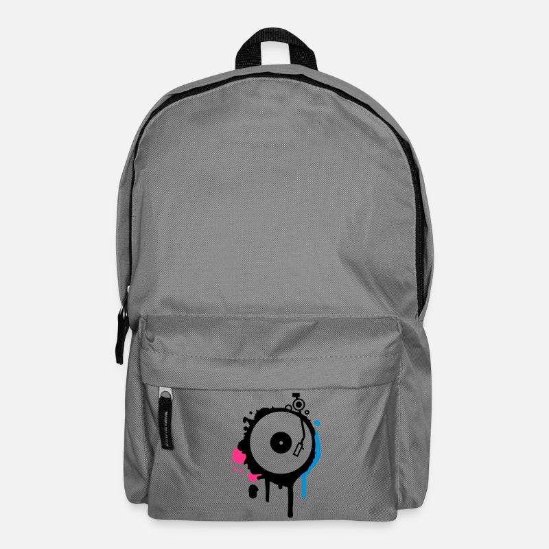 Turntable Graffiti - Backpack - elephant grey