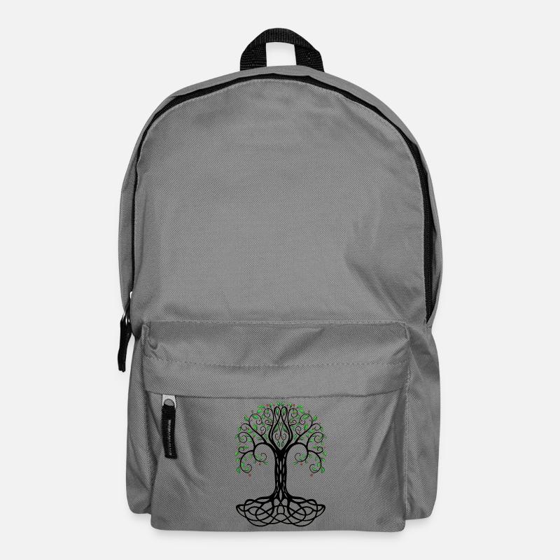 Baum des Lebens - Rucksack - Mittelgrau