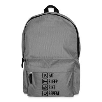 Mangez la répétition de vélo de sommeil - Sac à dos - gris éléphant - Devant