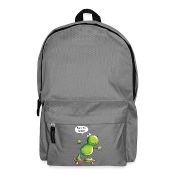 Born To Skate Frosch - Rucksack - Mittelgrau - Vorne
