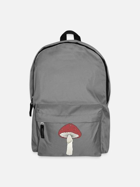Fliegenpilz - Rucksack - Mittelgrau