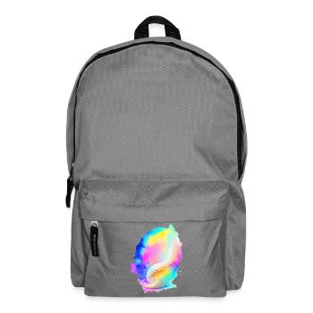 Muschel - Rucksack - Mittelgrau - Vorne