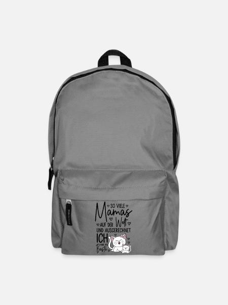 So viele Mamas Beste Mama Baby Muttertag Geschenk - Rucksack - Mittelgrau