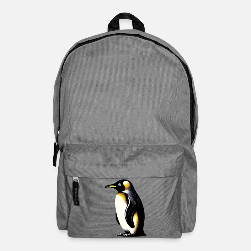 Pinguin - Rucksack - Mittelgrau